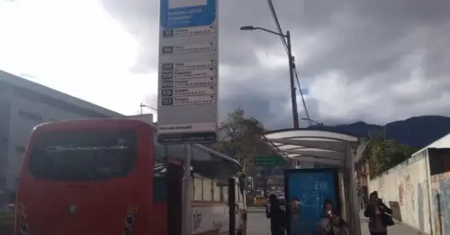 PARADERO SITP COMPLEJO JUDICIAL PALOQUEMAO  258B00